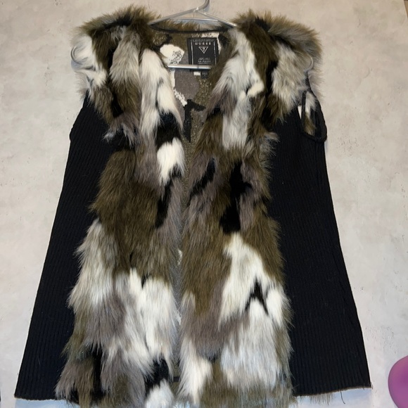 Sweater vest from guess Faux fur - Picture 1 of 7